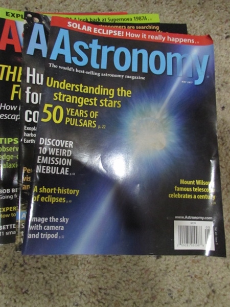 ASTRONOMY MAGAZINES