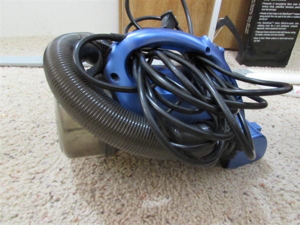 2 HANDHELD SHARK VACUUM CLEANERS, DUSTER & MORE