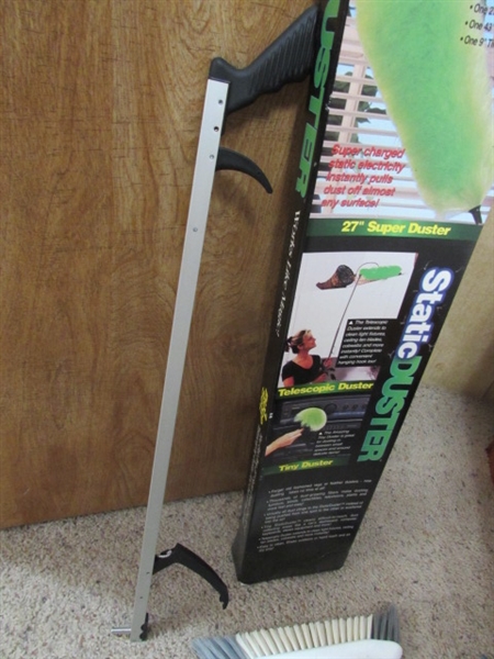2 HANDHELD SHARK VACUUM CLEANERS, DUSTER & MORE