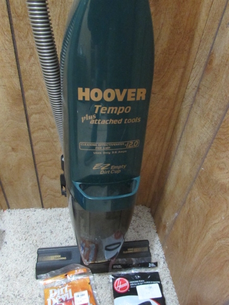 DIRT DEVIL TOUCH UP VACUUM & HOOVER VACUUM