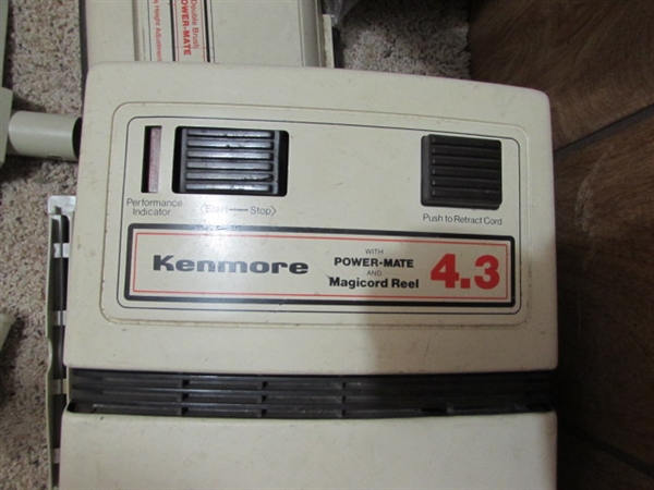 KENMORE CANISTER VACUUM