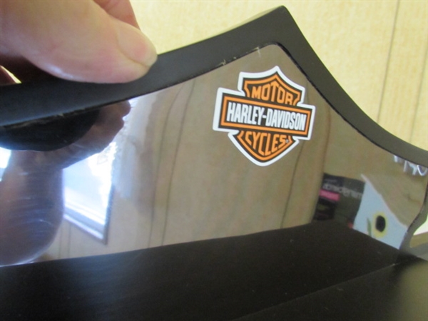 HARLEY DAVIDSON QUILT, DISPLAY, BOOKS, DUFFLE BAG & MORE