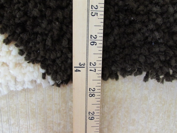VINTAGE LATCH HOOK SAILBOAT