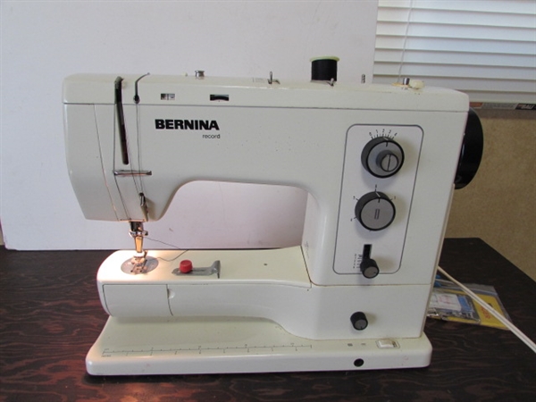BERNINA RECORD SEWING MACHINE W/CASE
