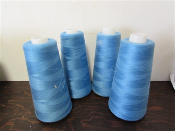 SERGER THREAD CONES, SERGER BOOK