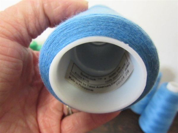 SERGER THREAD CONES, SERGER BOOK