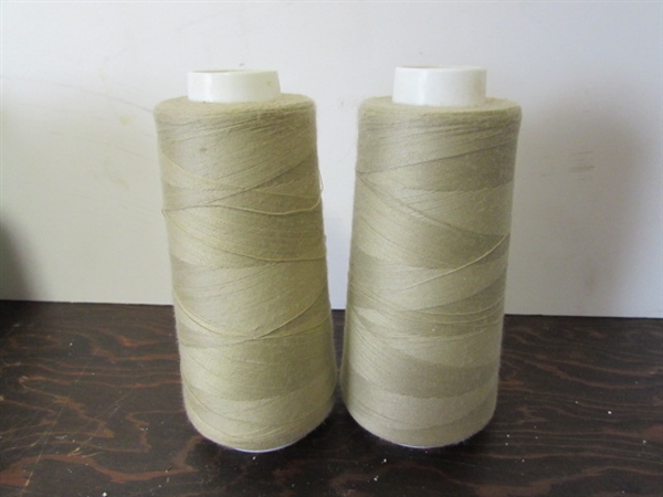 SERGER THREAD CONES, SERGER BOOK