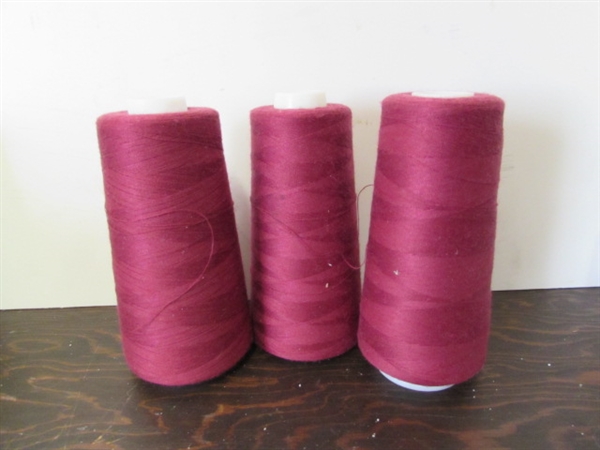 SERGER THREAD CONES, SERGER BOOK