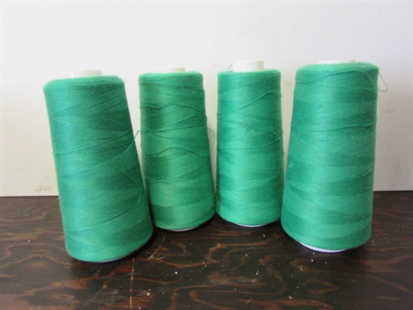 SERGER THREAD CONES, SERGER BOOK