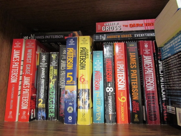 FICTION NOVEL COLLECTION -JAMES PATTERSON & ANDREW GROSS