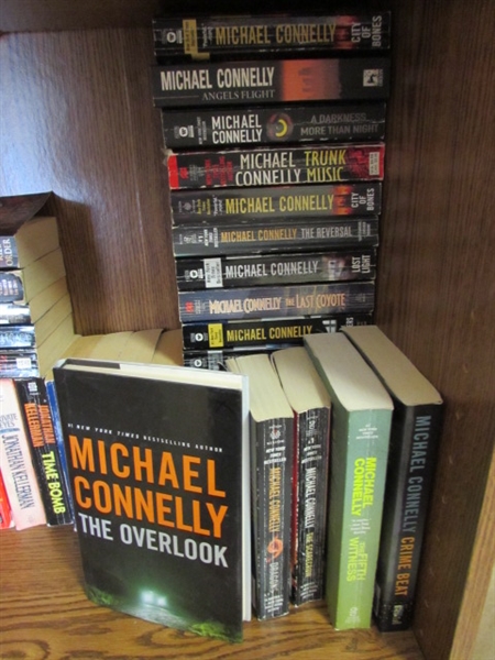 FICTION NOVEL COLLECTION - JONATHAN KELLERMAN, MICHAEL CONNELLY, JOHN CONNOLLY & ROBIN BURCELL