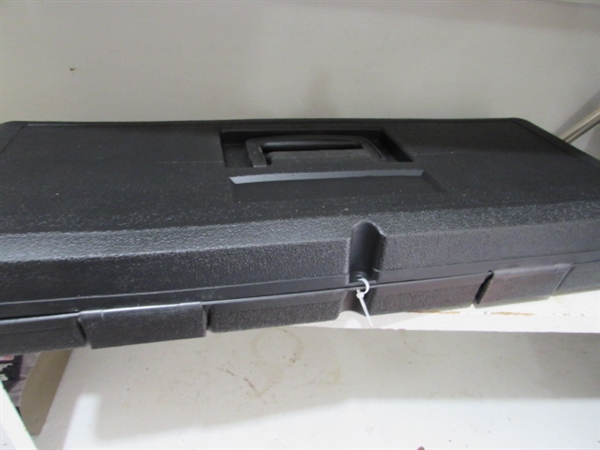 NEW/SEALED 130 PIECE TOOL KIT, FLASHLIGHTS, STAPLE GUN & MORE