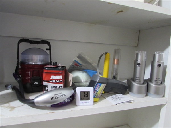 INFRARED THERMOMETER, FLASHLIGHTS & MORE