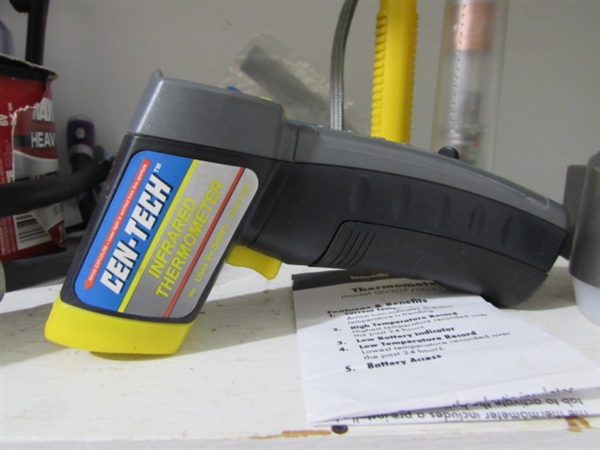 INFRARED THERMOMETER, FLASHLIGHTS & MORE