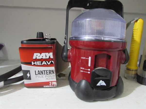 INFRARED THERMOMETER, FLASHLIGHTS & MORE