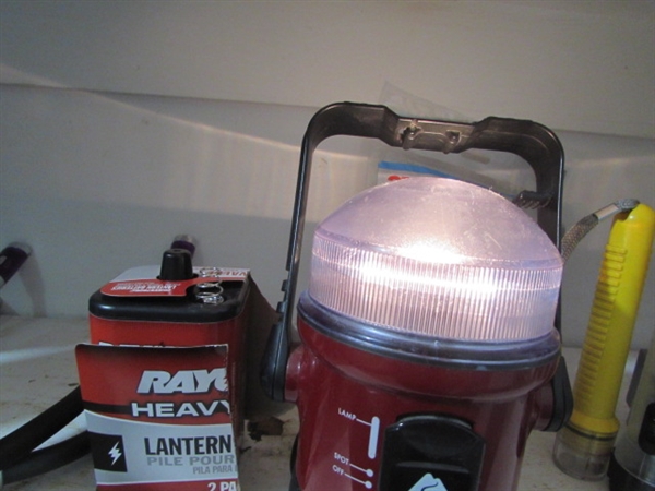 INFRARED THERMOMETER, FLASHLIGHTS & MORE