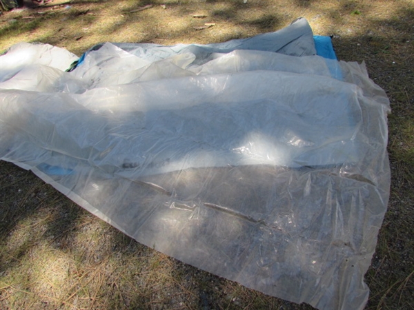 SMALL EUREKA DOME TENT W/AIR MATTRESS
