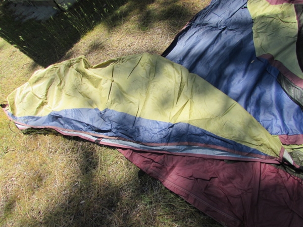 HILLARY DOME TENT & QUEEN AIR MATTRESS