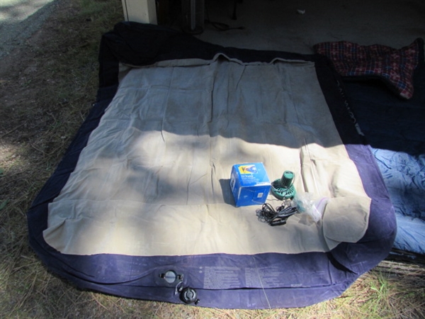 2 AIR MATTRESSES & SLEEPING BAG