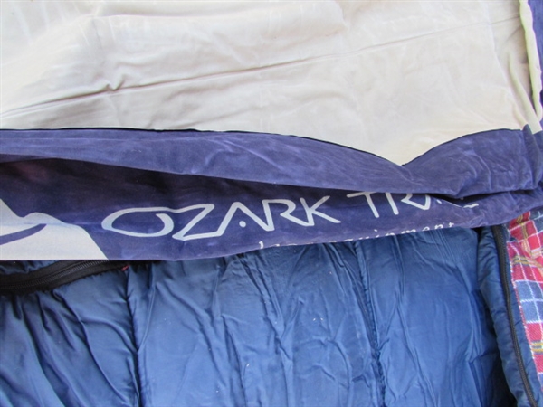 2 AIR MATTRESSES & SLEEPING BAG