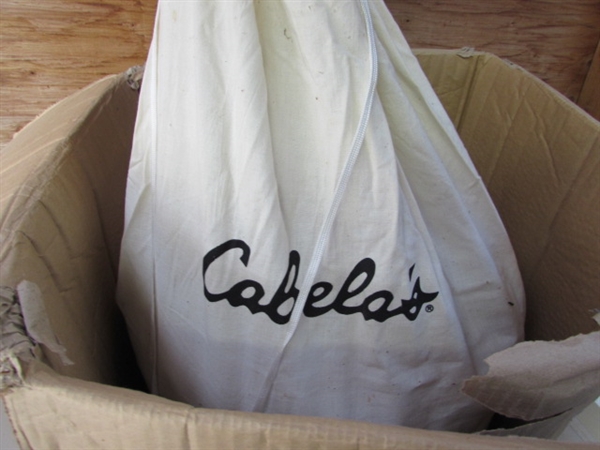 2 CABELA'S ALASKAN GUIDE EXTREME COLD SLEEPING BAGS - APPEAR TO BE UNUSED