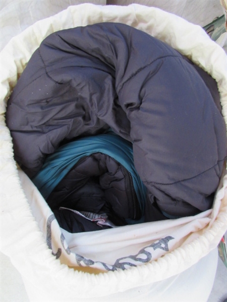 2 CABELA'S ALASKAN GUIDE EXTREME COLD SLEEPING BAGS - APPEAR TO BE UNUSED