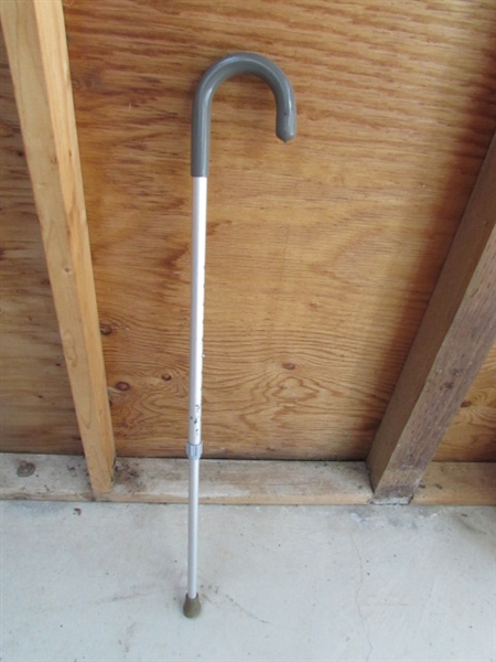 WALKER, CANES, PORTABLE TOILET & MORE
