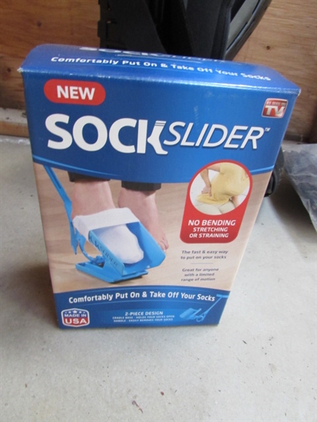 WALKER, CANES, PORTABLE TOILET & MORE