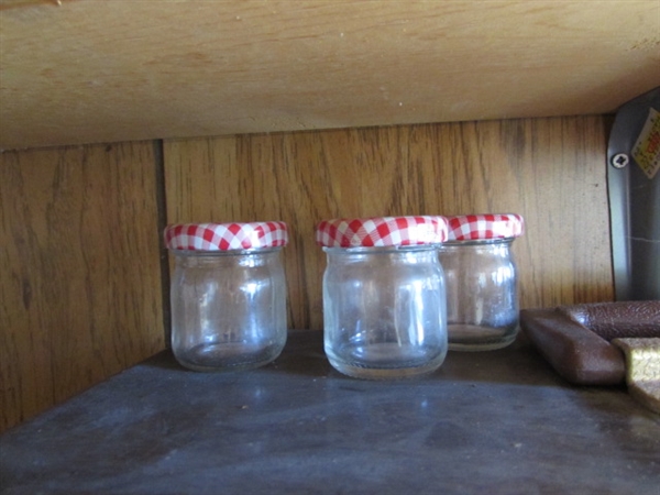ASSORTED STORAGE CONTAINERS - TACKLE BOXES