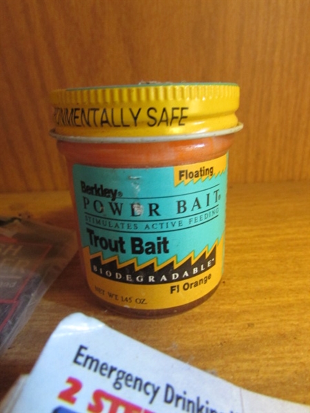 MORE FISHING TACKLE - LURES, LINE & BAIT