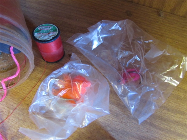 MORE FISHING TACKLE - LURES, LINE & BAIT