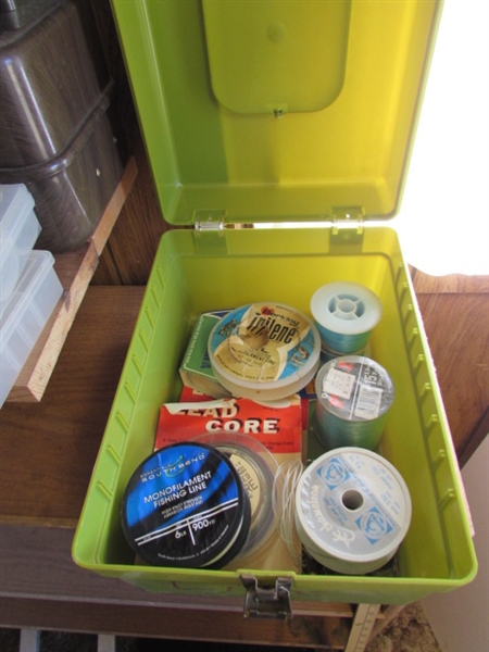 MORE FISHING TACKLE - LURES, LINE & BAIT