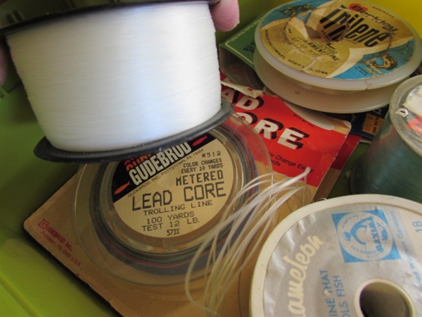 MORE FISHING TACKLE - LURES, LINE & BAIT