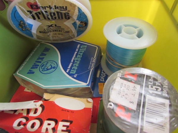 MORE FISHING TACKLE - LURES, LINE & BAIT