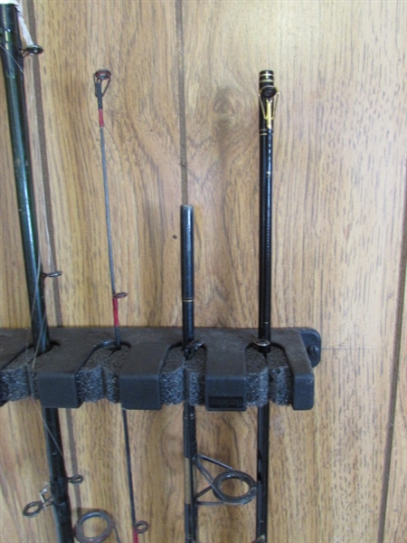 FISHING POLES & TUBE CASE