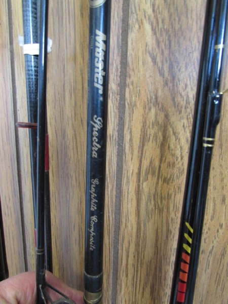 FISHING POLES & TUBE CASE