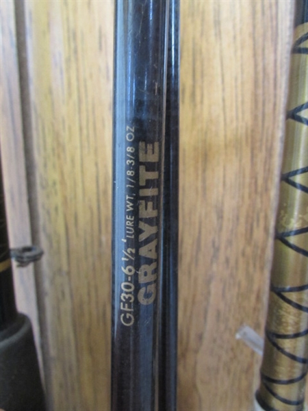 FISHING POLES & TUBE CASE