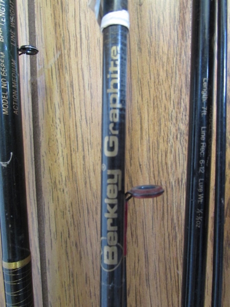 FISHING POLES & TUBE CASE