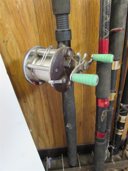 FISHING POLES & TUBE CASE
