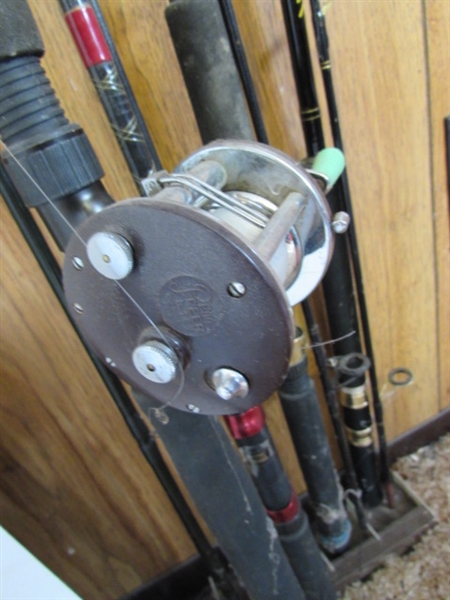 FISHING POLES & TUBE CASE