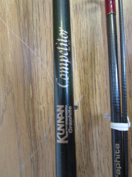 FISHING POLES & TUBE CASE