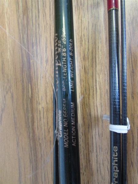 FISHING POLES & TUBE CASE