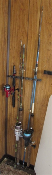 TELESCOPING FISHING ROD & OTHERS