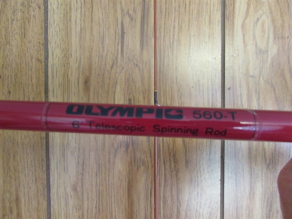 TELESCOPING FISHING ROD & OTHERS