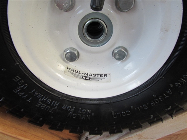 PAIR OF 10 PNEUMATIC  TIRES