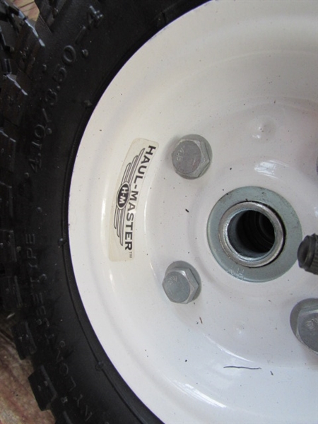 PAIR OF 10 PNEUMATIC  TIRES