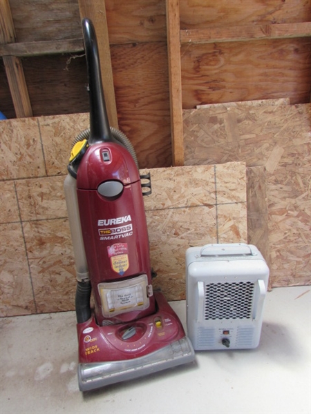 EUREKA VACUUM CLEANER & SPACE HEATER