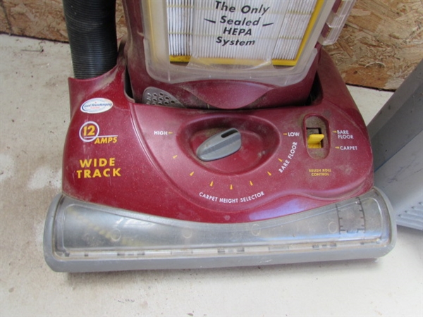 EUREKA VACUUM CLEANER & SPACE HEATER