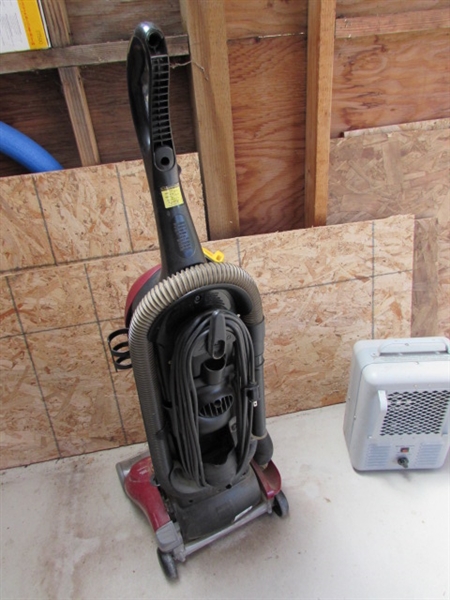 EUREKA VACUUM CLEANER & SPACE HEATER