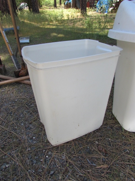 TRASH CANS, PLUNGERS & MORE